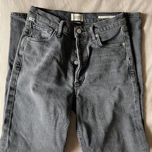 Citizens of Humanity COH Jeans *Charlotte*  Button Fly Black 25